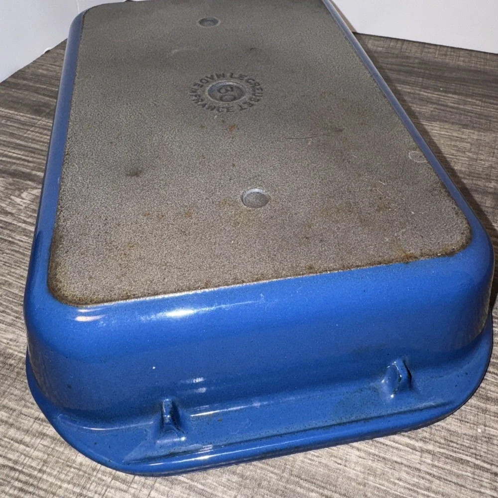 Le Creuset Enameled Cast-Iron Rectangular Baking Dish Cobalt Blue 13.25